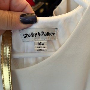 Shelby & Palmer (14) white dress